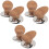 6 Pcs Wood Pot Lid Knob for Kitchen Cookware Lifting Handle 3