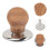 6 Pcs Wood Pot Lid Knob for Kitchen Cookware Lifting Handle 10