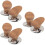 6 Pcs Wood Pot Lid Knob for Kitchen Cookware Lifting Handle 7