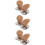 6 Pcs Wood Pot Lid Knob for Kitchen Cookware Lifting Handle 8