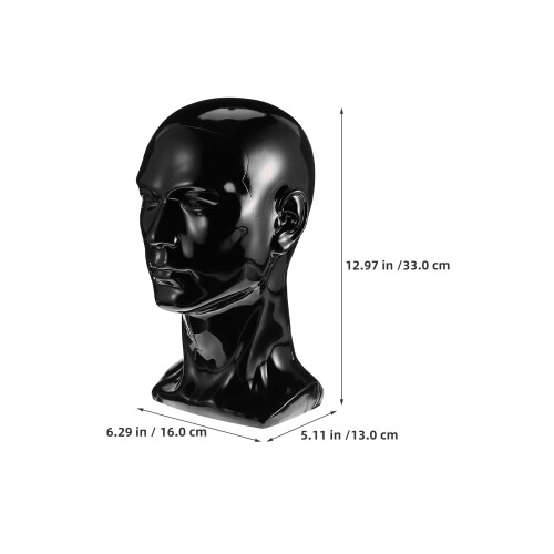 Wig Holder: Realistic Mannequin Head For Wig Display And Styling 1
