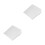 2Pcs White ABS Universal Camera Cover Waterproof Outdoor Protection 4