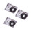 3Pcs Blank Audio Cassette Tape 60 Minute Clear Recordable 7