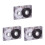3Pcs Blank Audio Cassette Tape 60 Minute Clear Recordable 4