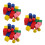 54 Pcs Wood Geometry Blocks For Students Solid Shapes Set 4