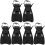 3 Pairs Plastic Swimming Training Fins For Adults 4