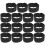 30 Pcs Black Adjustable Elastic Arm Band For Memorial Events 1