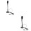 2 Sets Home Studio Usb Wired Condenser Microphone For Podcast (Black) 6