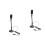 2 Sets Home Studio Usb Wired Condenser Microphone For Podcast (Black) 4