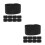 30 Pcs Black Adjustable Elastic Arm Band For Memorial Events 9