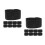 30 Pcs Black Adjustable Elastic Arm Band For Memorial Events 4