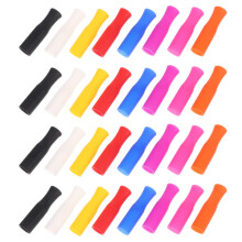150 Pcs Silicone Straw Covers Reusable Multicolored Tips
