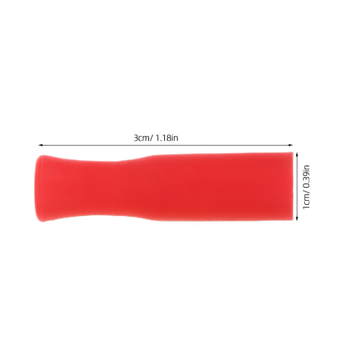 150 Pcs Silicone Straw Covers Reusable Multicolored Tips 1