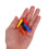 150 Pcs Silicone Straw Covers Reusable Multicolored Tips 4