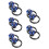 5 Pairs Motorcycle Front Fork Cap With Lights For Night Safety 4