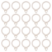 96 Pcs Shower Curtain Rings For Roman Rod