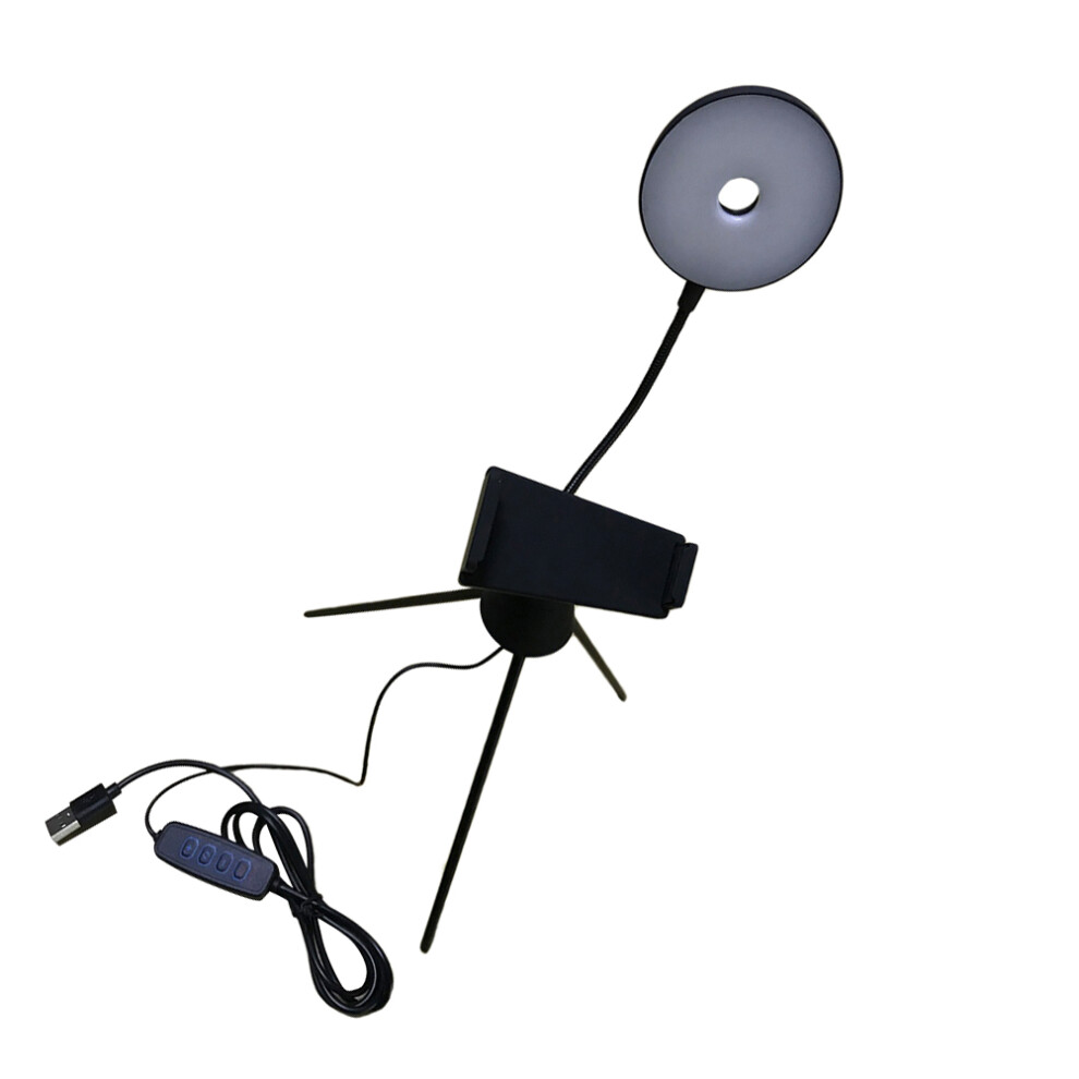 2 Pcs Fill With Tripod And Phone Holder For Photo Video Selfie Light 033759332900
