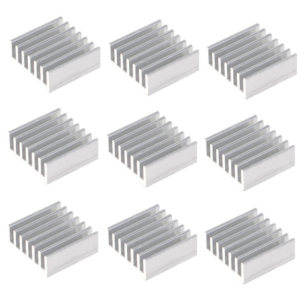 72 Pcs Small Aluminum Heatsink Cooling Kit With Adhesive Glue 033759326077