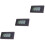 3Pcs Professional Thin Digital Thermometer With LCD For Car Dashboard 5