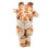 4Pcs Soft Plush Animal Snap Bracelets Giraffe Wristbands Party Bulk 1
