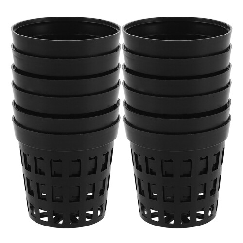160 Pcs Aquarium Plant Holder: Plastic Mesh Pots For Hydroponic Use 2