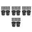 160 Pcs Aquarium Plant Holder: Plastic Mesh Pots For Hydroponic Use 6