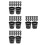 160 Pcs Aquarium Plant Holder: Plastic Mesh Pots For Hydroponic Use 7