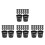 160 Pcs Aquarium Plant Holder: Plastic Mesh Pots For Hydroponic Use 10