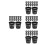 160 Pcs Aquarium Plant Holder: Plastic Mesh Pots For Hydroponic Use 8