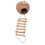2 Sets Coconut Shell Nest With Ladder Hanging Birdcage Decorative Bed 1