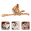 4Pcs Soft Plush Animal Snap Bracelets Giraffe Wristbands Party Bulk 11