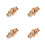 4Pcs Soft Plush Animal Snap Bracelets Giraffe Wristbands Party Bulk 10