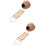 2 Sets Coconut Shell Nest With Ladder Hanging Birdcage Decorative Bed 9