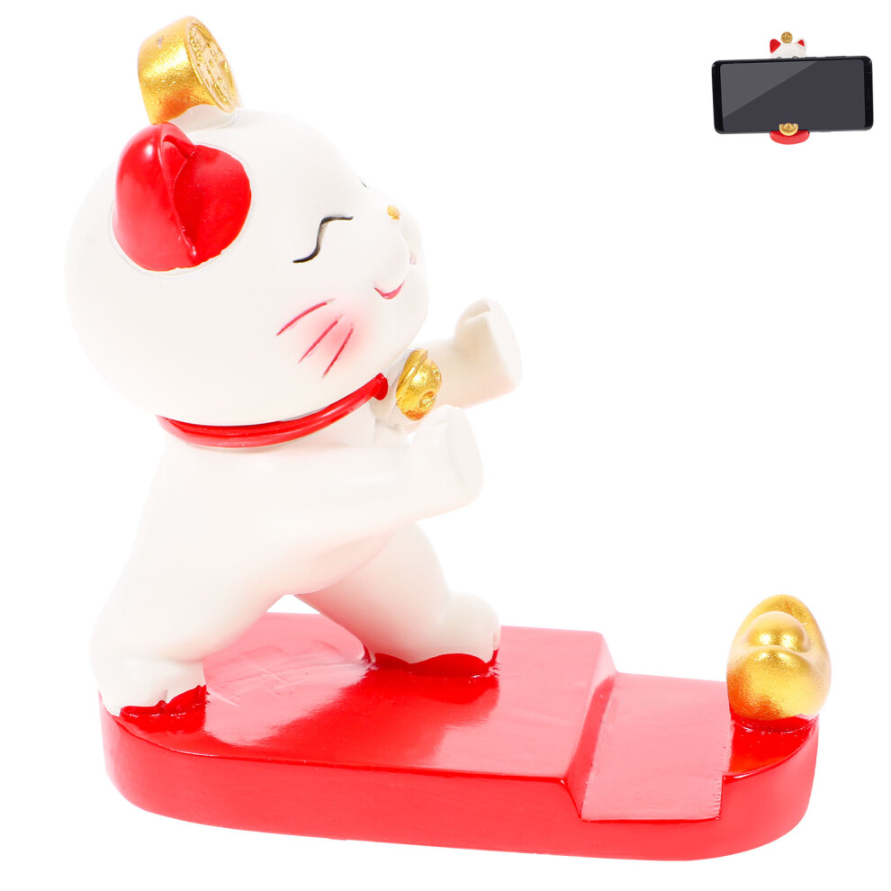 4Pcs Cat Design Cell Phone Stand Holder Cartoon Rack 3363459849833