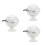 3pcs LED Aquarium Light Color Changing Spotlights for Fish Tank 8