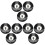 9 Pcs Resin Billiard Ball Set For Table Game Replacement 4