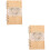 2Pcs Wooden Wedding Guest Book Sign Message Notebook 6