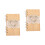 2Pcs Wooden Wedding Guest Book Sign Message Notebook 4