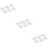 60 Pcs Transparent Aquarium Tank Cover Bracket For Home Use 9