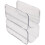 4 Pcs Stackable Plastic Water Bottle Storage Rack For Kitchen Cabinet 1