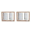 2 Pcs Siamese Rotating Photo Frame Double Sided Holder Art 3
