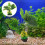 3Pcs Green Artificial Aquarium Plants For Fish Tank Decoration 10