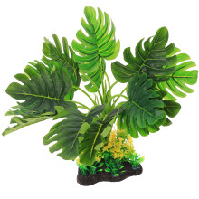 3Pcs Green Artificial Aquarium Plants For Fish Tank Decoration