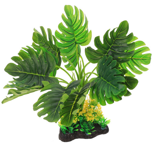 3Pcs Green Artificial Aquarium Plants For Fish Tank Decoration