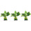 3Pcs Green Artificial Aquarium Plants For Fish Tank Decoration 4