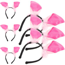 18 Pcs Animal Ear Hair Kids Headdress Party Decor