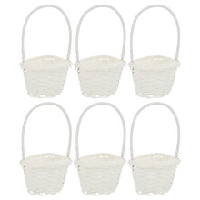 12 Pcs Durable Woven Rattan Picnic Baskets