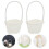 12 Pcs Durable Woven Rattan Picnic Baskets 9