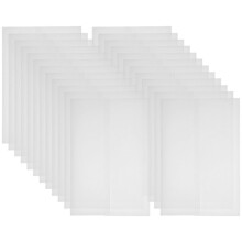 50 Pcs Transparent Pre Folded Envelopes For Wedding Invitations