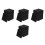 48 Pcs Adhesive Foam Pads Insulation High Temp Foam Sheets 5